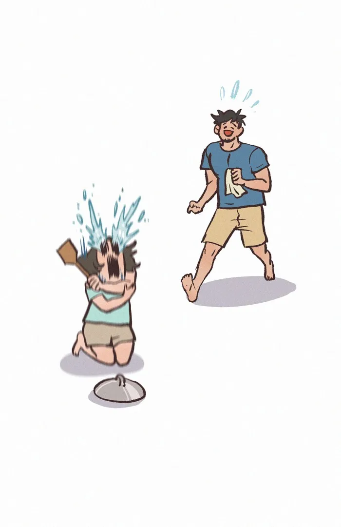 Read My Giant Nerd Boyfriend chapter 608 image 8 on Lezhin