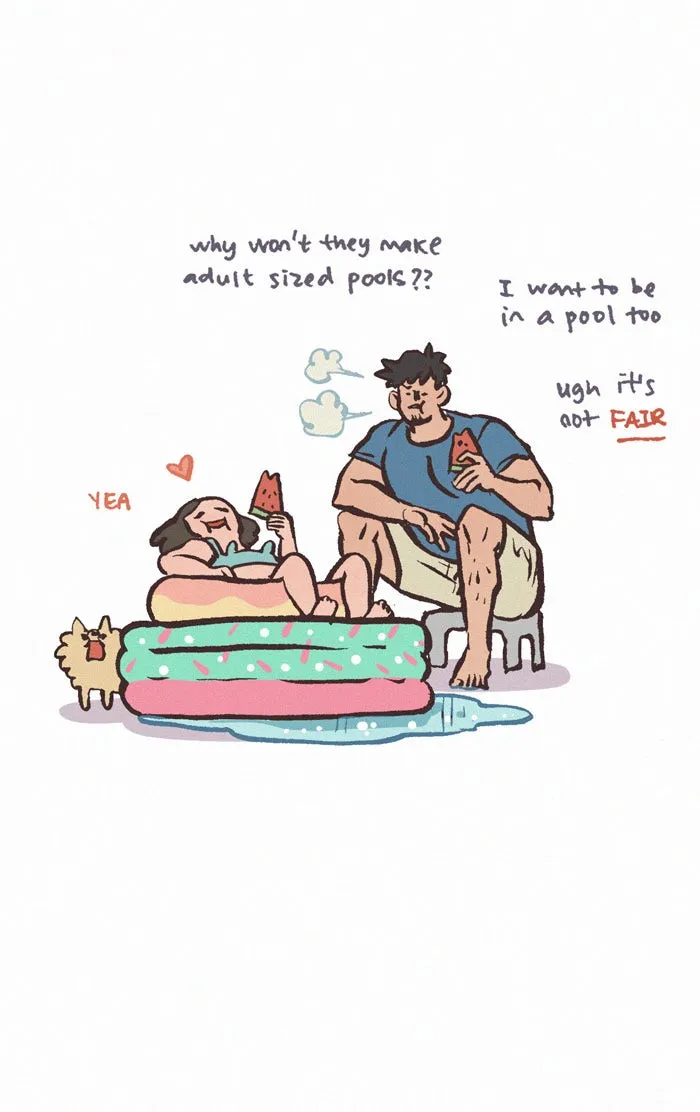 Read My Giant Nerd Boyfriend chapter 613 image 8 on Lezhin