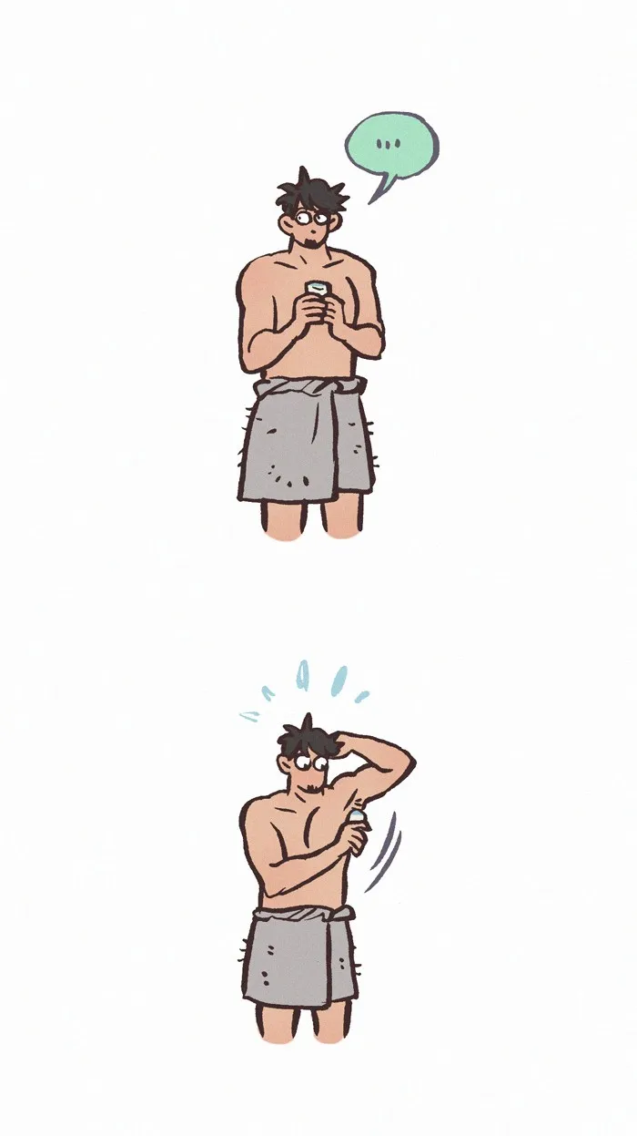Read My Giant Nerd Boyfriend chapter 623 image 4 on Lezhin