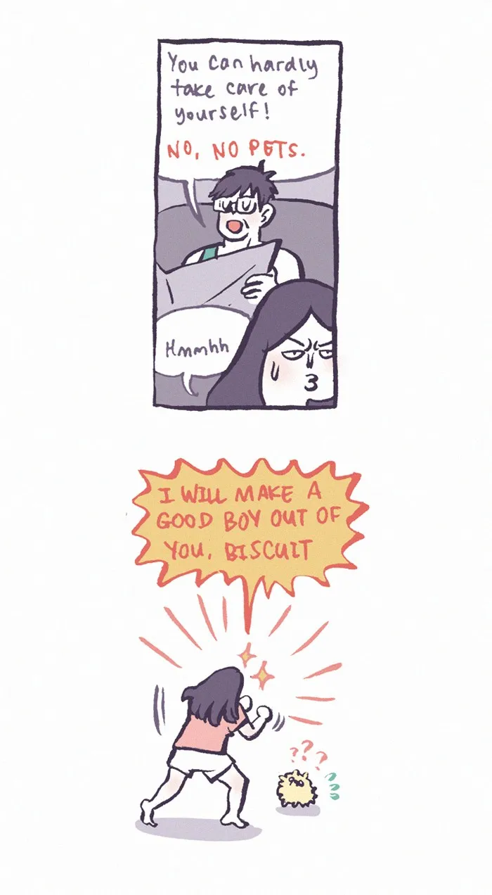 Read My Giant Nerd Boyfriend chapter 655 image 3 on Lezhin