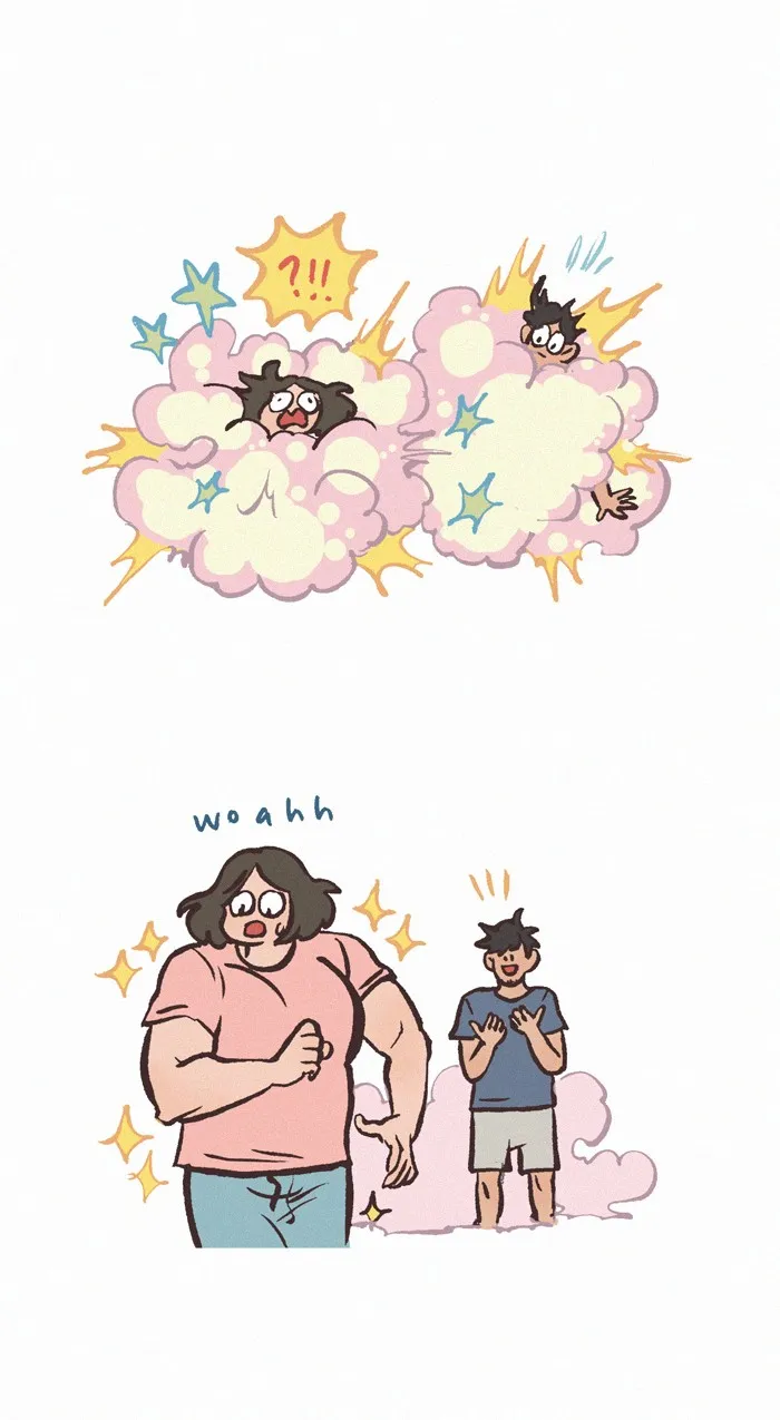 Read My Giant Nerd Boyfriend chapter 677 image 2 on Lezhin
