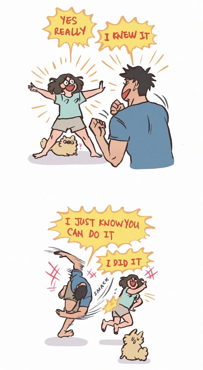 Read My Giant Nerd Boyfriend chapter 689 image 4 on Lezhin