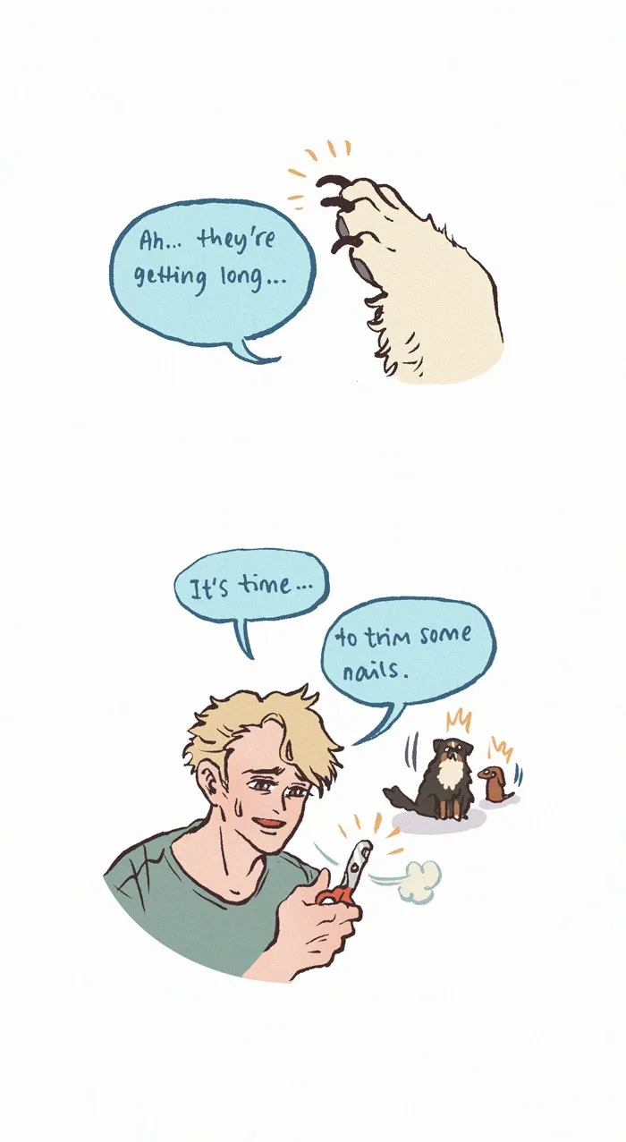 Read My Giant Nerd Boyfriend chapter 690 image 3 on Lezhin
