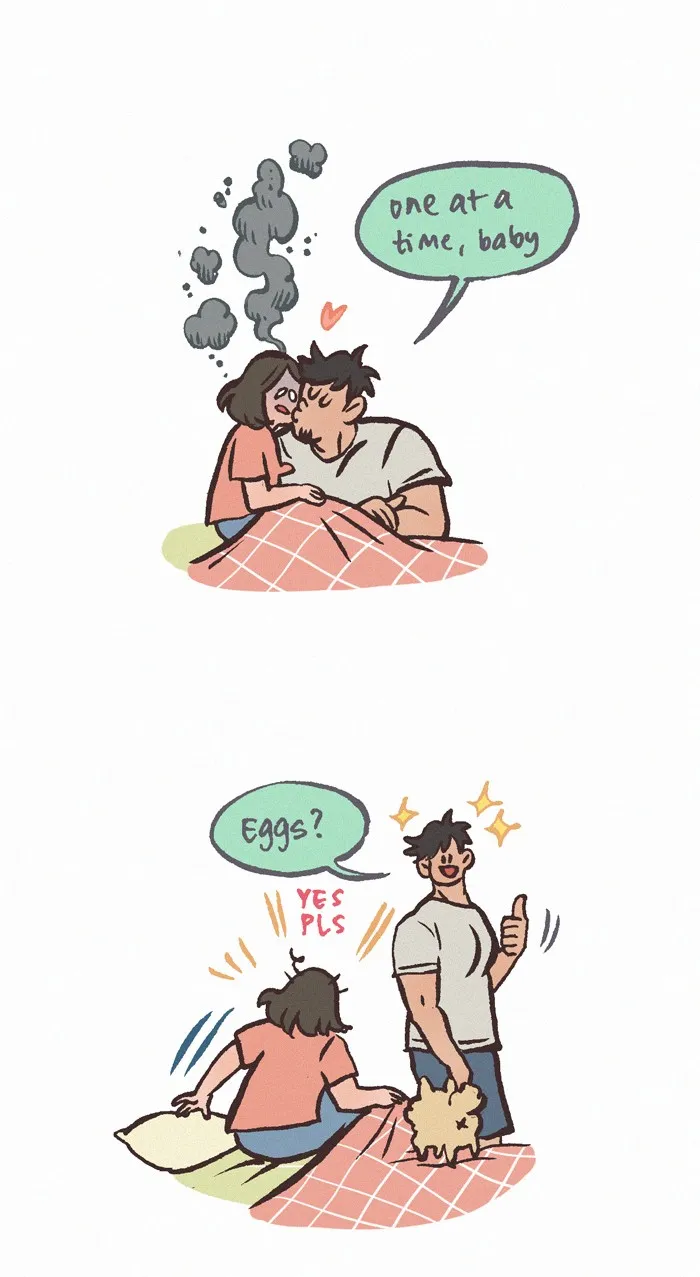 Read My Giant Nerd Boyfriend chapter 708 image 8 on Lezhin