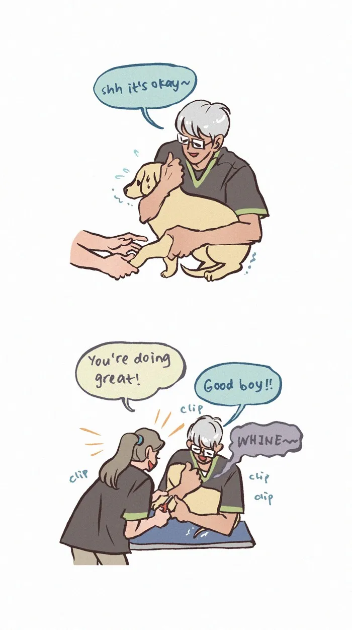 Read My Giant Nerd Boyfriend chapter 732 image 4 on Lezhin