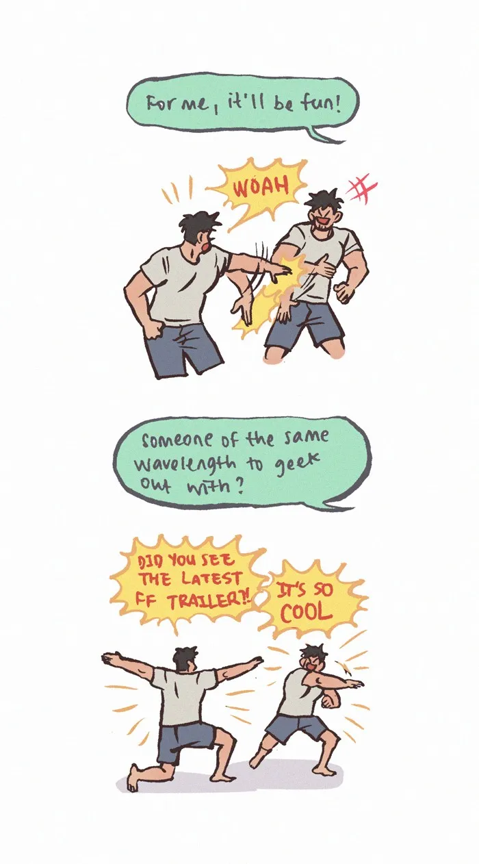 Read My Giant Nerd Boyfriend chapter 736 image 3 on Lezhin
