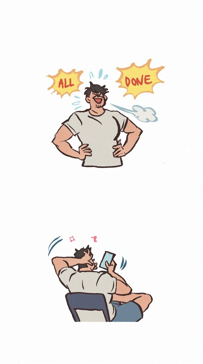 Read My Giant Nerd Boyfriend chapter 792 image 7 on Lezhin