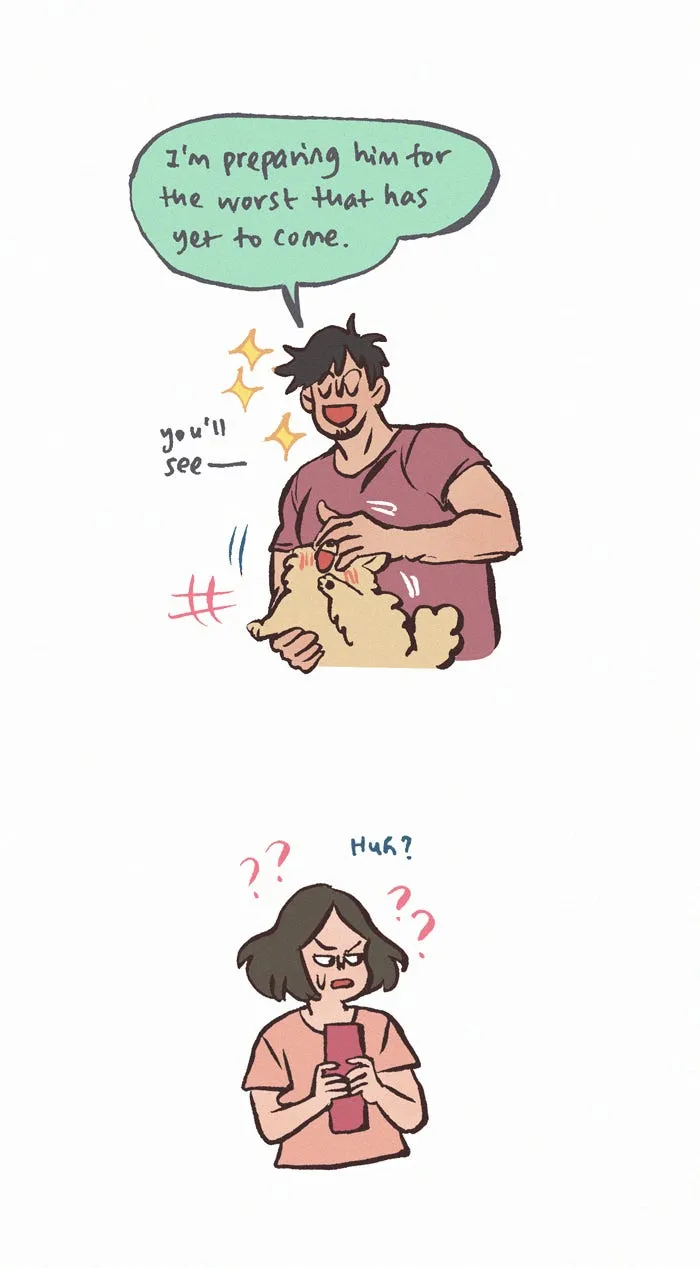 Read My Giant Nerd Boyfriend chapter 810 image 4 on Lezhin