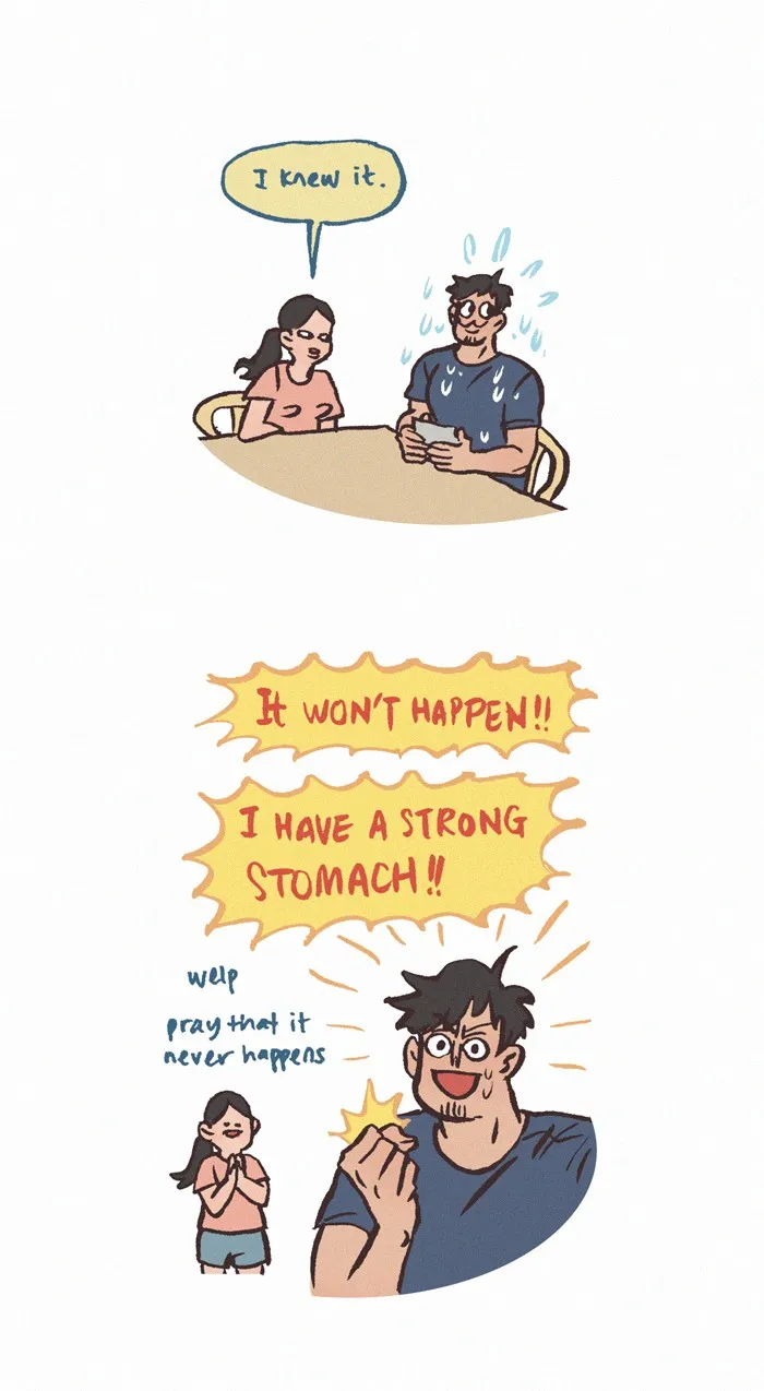 Read My Giant Nerd Boyfriend chapter 813 image 4 on Lezhin