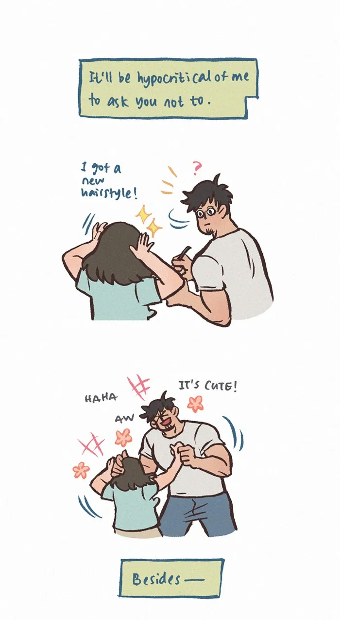 Read My Giant Nerd Boyfriend chapter 816 image 3 on Lezhin