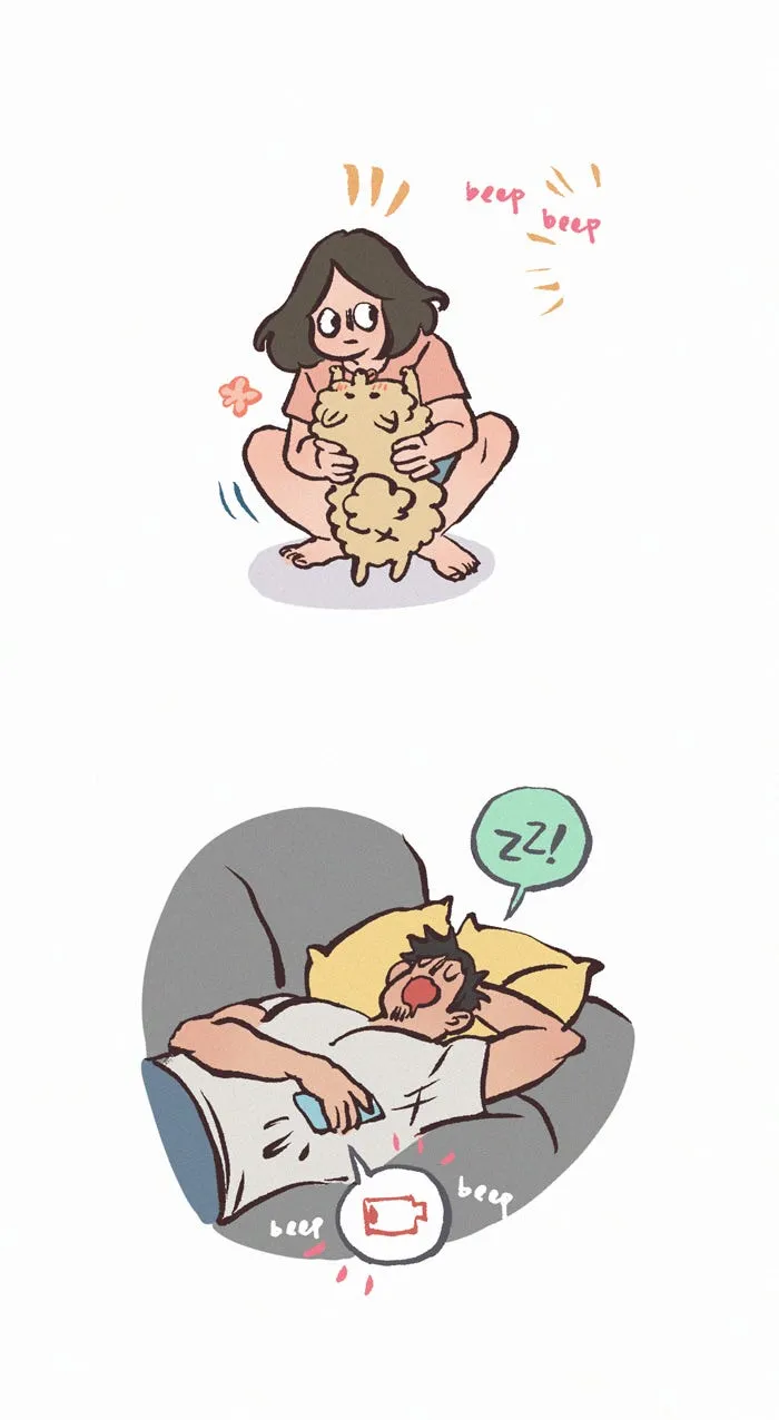 Read My Giant Nerd Boyfriend chapter 818 image 2 on Lezhin