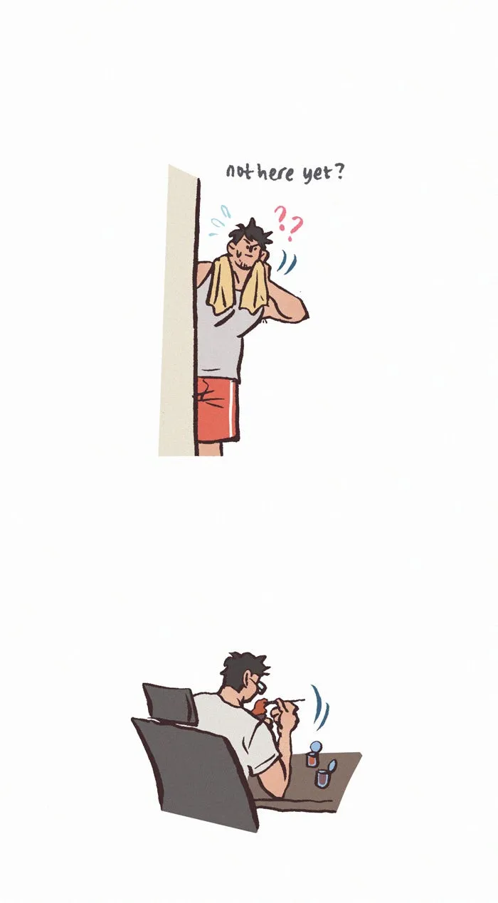 Read My Giant Nerd Boyfriend chapter 821 image 7 on Lezhin