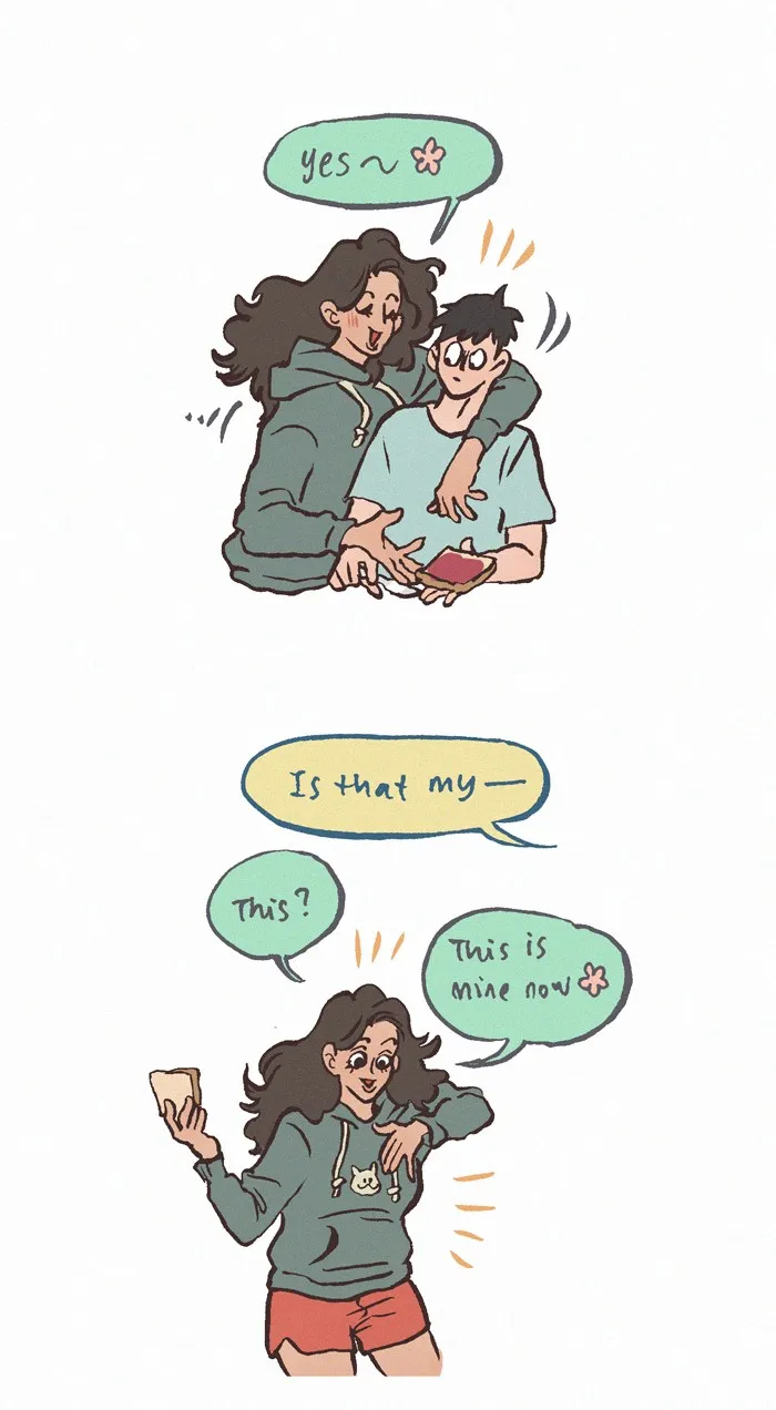 Read My Giant Nerd Boyfriend chapter 843 image 3 on Lezhin