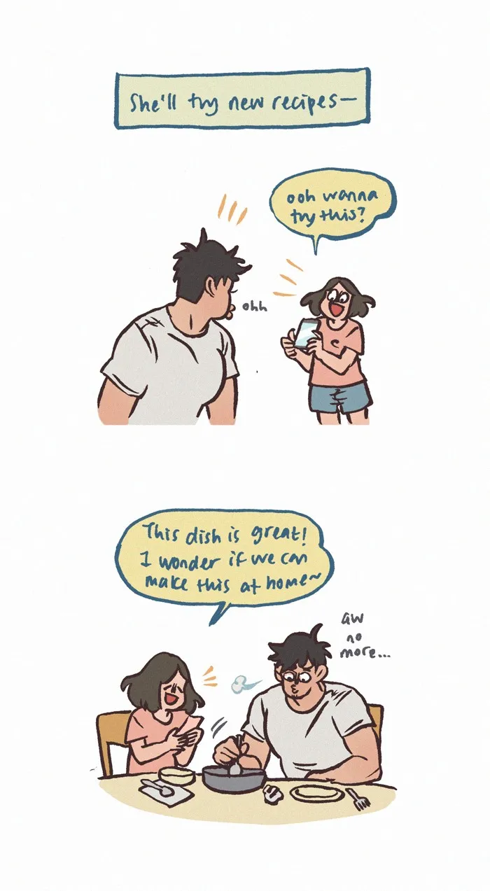 Read My Giant Nerd Boyfriend chapter 845 image 2 on Lezhin