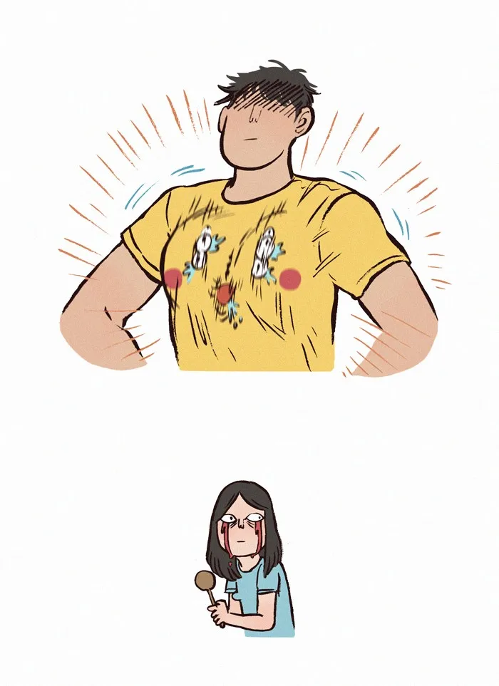 Read My Giant Nerd Boyfriend chapter 85 image 4 on Lezhin