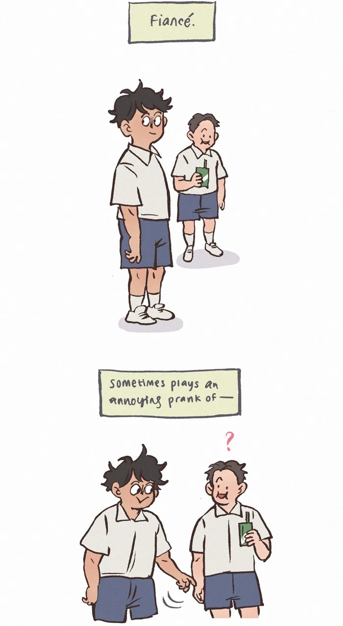 Read My Giant Nerd Boyfriend chapter 855 image 1 on Lezhin