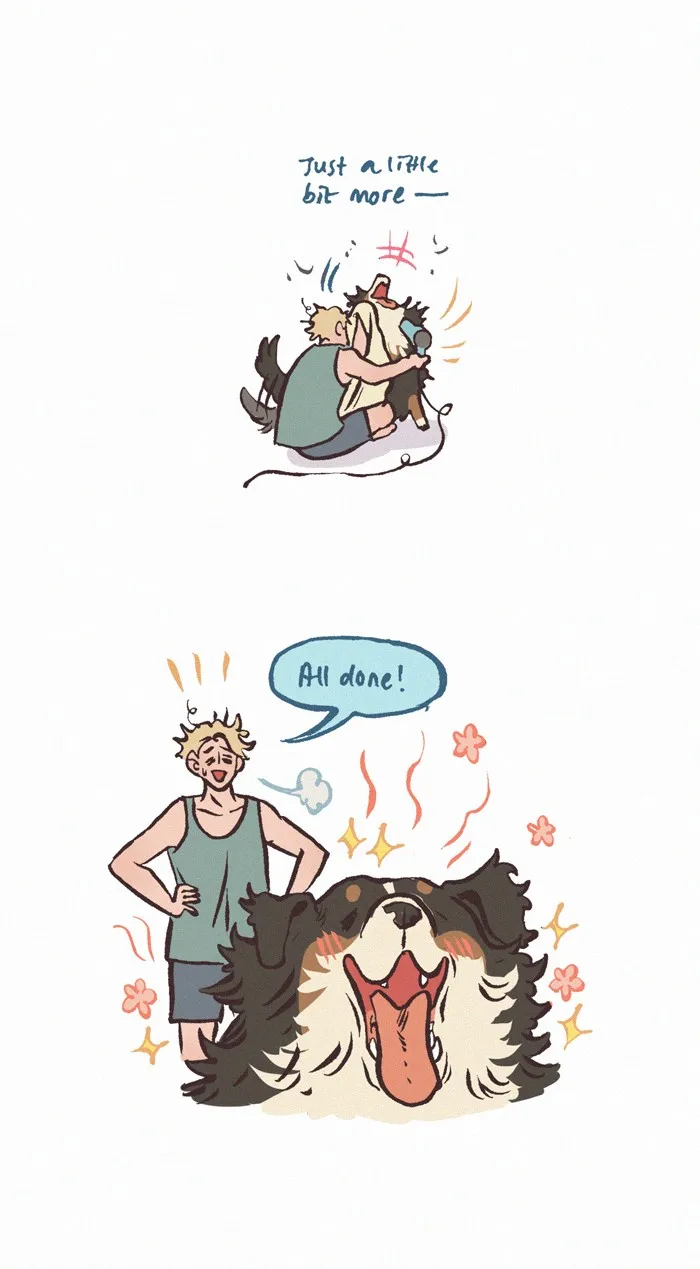 Read My Giant Nerd Boyfriend chapter 857 image 2 on Lezhin