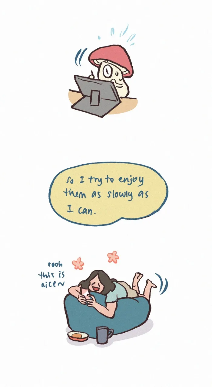Read My Giant Nerd Boyfriend chapter 867 image 3 on Lezhin