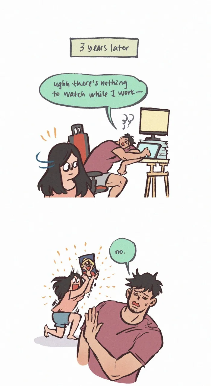 Read My Giant Nerd Boyfriend chapter 890 image 3 on Lezhin