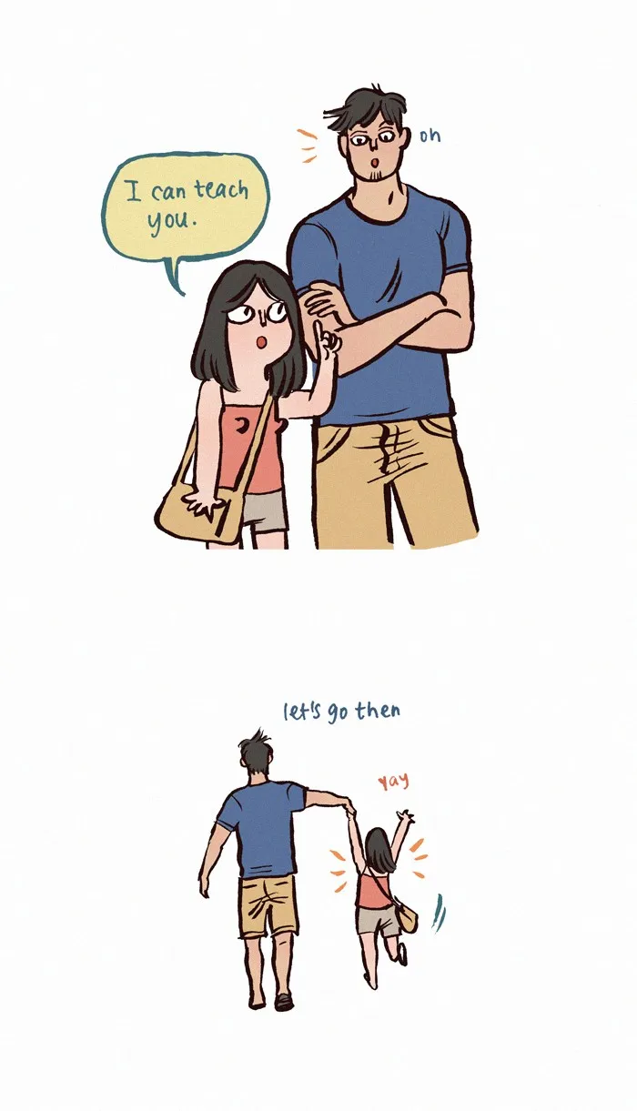 Read My Giant Nerd Boyfriend chapter 95 image 2 on Lezhin