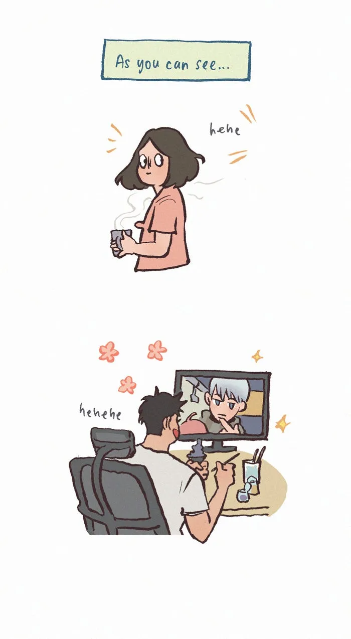 Read My Giant Nerd Boyfriend chapter 950 image 1 on Lezhin