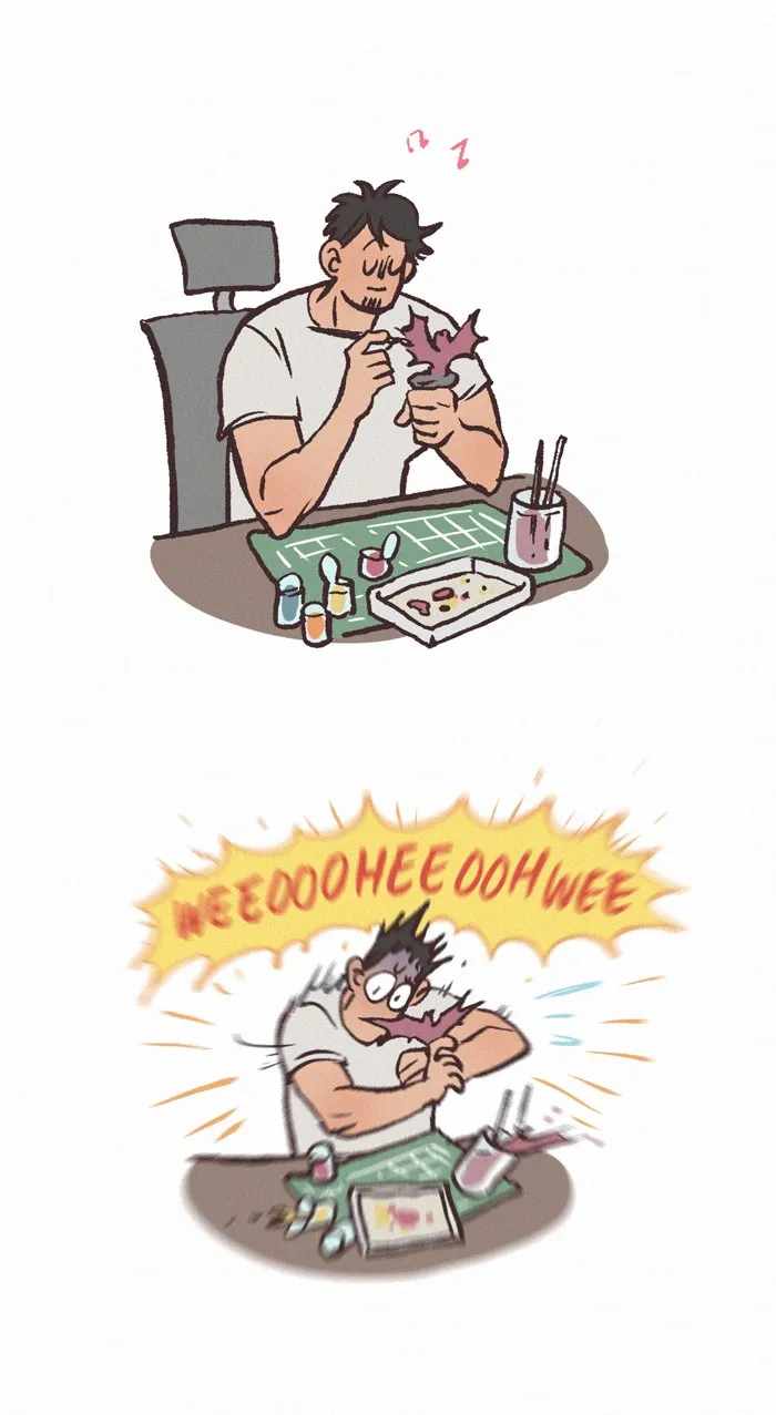 Read My Giant Nerd Boyfriend chapter 968 image 1 on Lezhin
