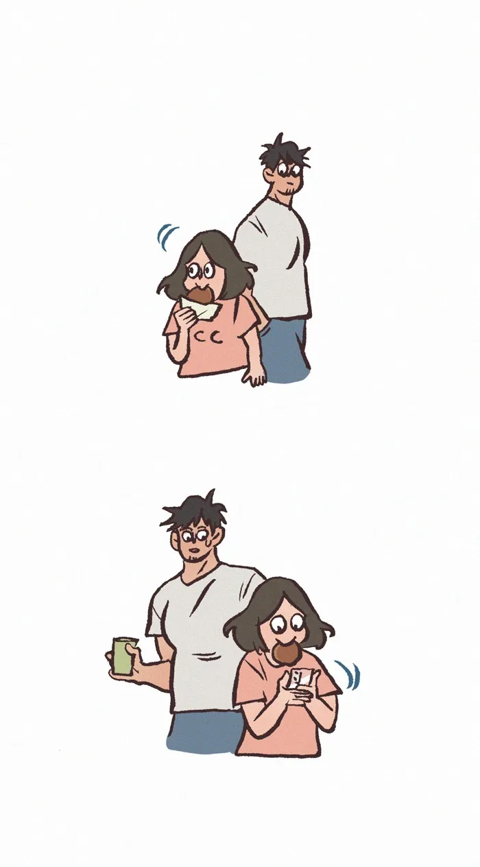 Read My Giant Nerd Boyfriend chapter 978 image 2 on Lezhin