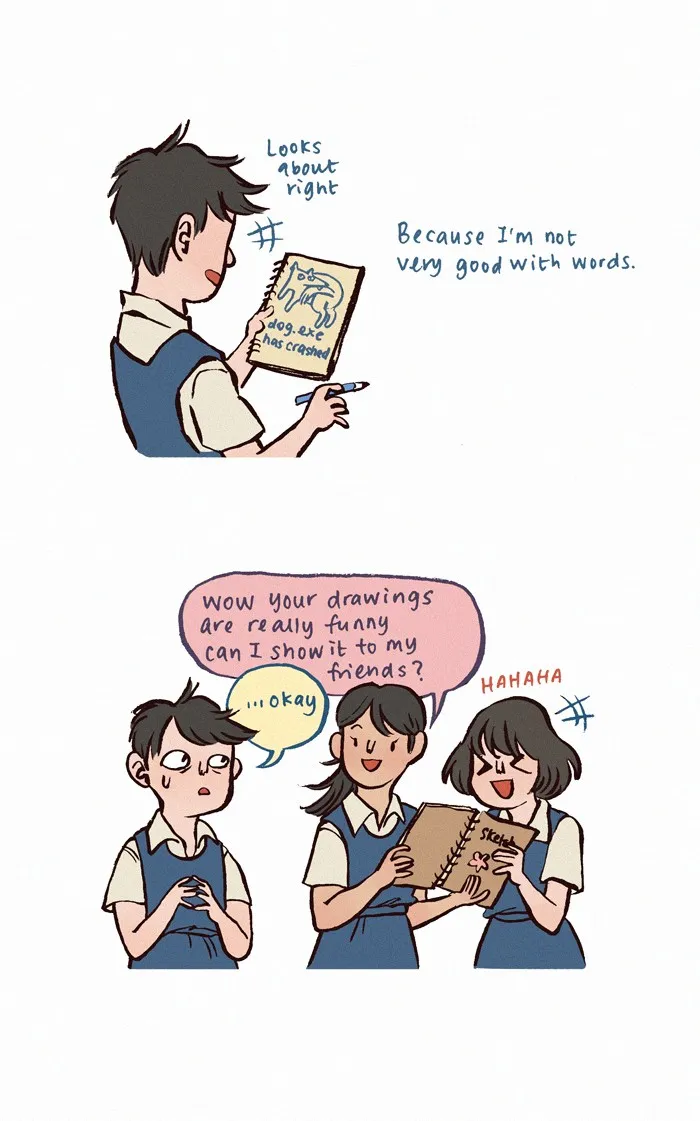 Read My Giant Nerd Boyfriend chapter 99 image 3 on Lezhin