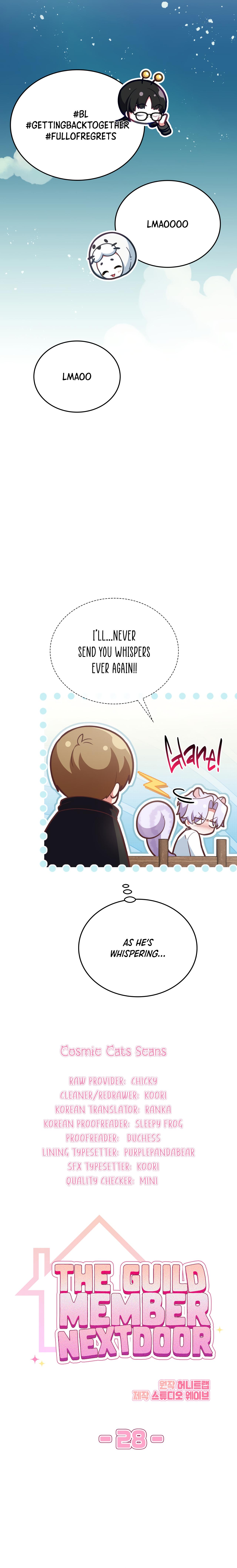 Read My Guildmate Next Door chapter 100.1 image 2 on Lezhin