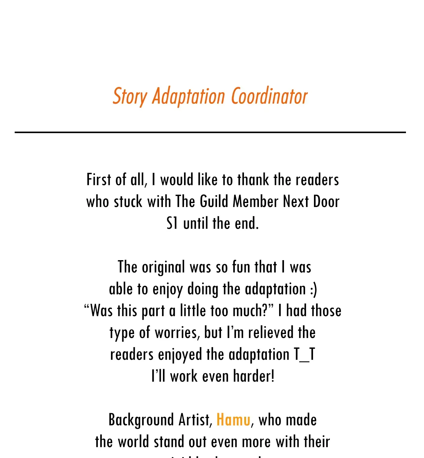 Read My Guildmate Next Door chapter 50.5 image 2 on Lezhin