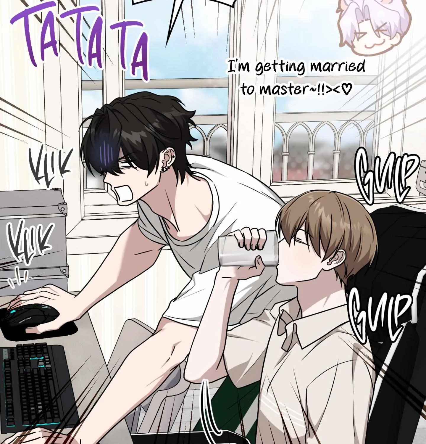 Read My Guildmate Next Door chapter 98 image 44 on Lezhin
