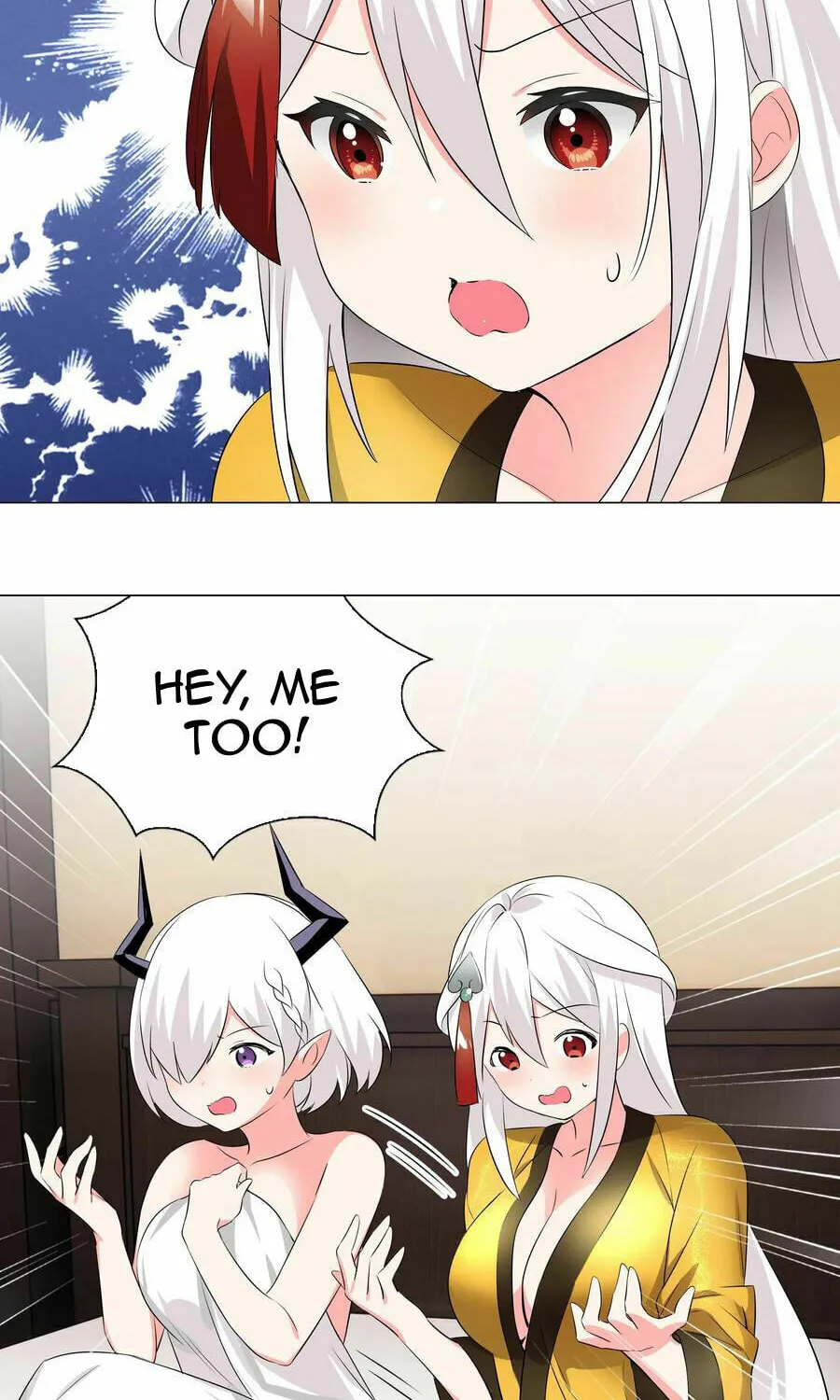 My Harem Grew So Large, I Was Forced to Ascend (Colored) Chapter 27 page 116 - 