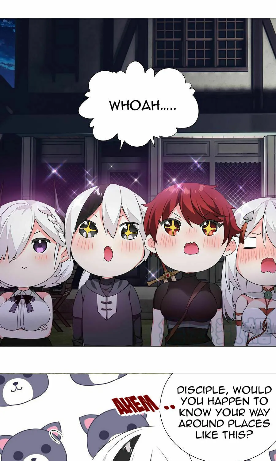 My Harem Grew So Large, I Was Forced to Ascend (Colored) Chapter 39 page 44 - 
