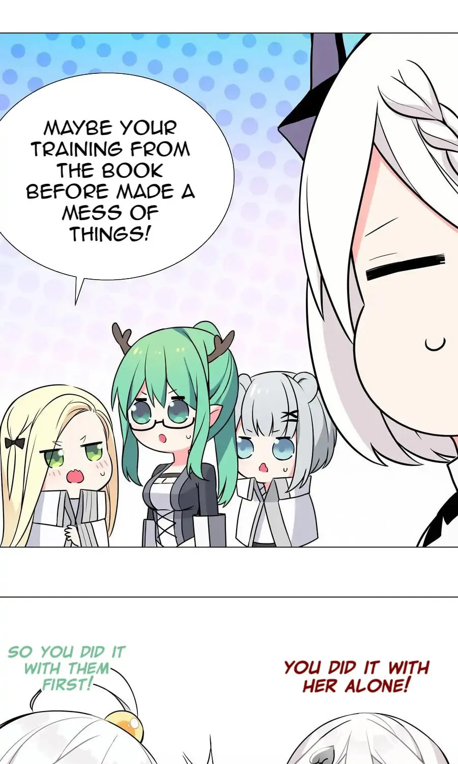 My Harem Grew So Large, I Was Forced to Ascend (Colored) Chapter 61 page 136 - 