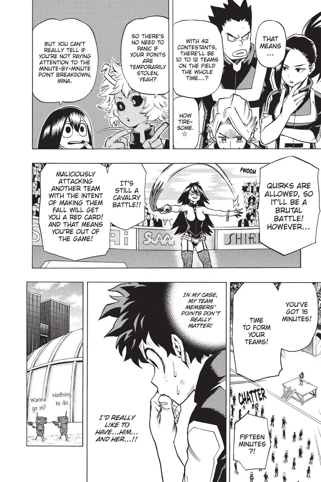 Read My Hero Academia (Colored) chapter 27 image 9 on Lezhin