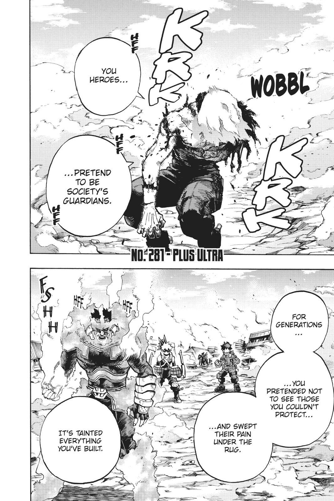 Read My Hero Academia (Colored) chapter 281 image 1 on Lezhin