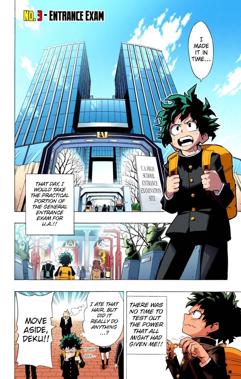 Read My Hero Academia (Colored) chapter 3 image 1 on Lezhin