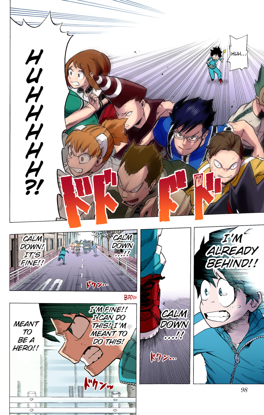 Read My Hero Academia (Colored) chapter 3 image 11 on Lezhin