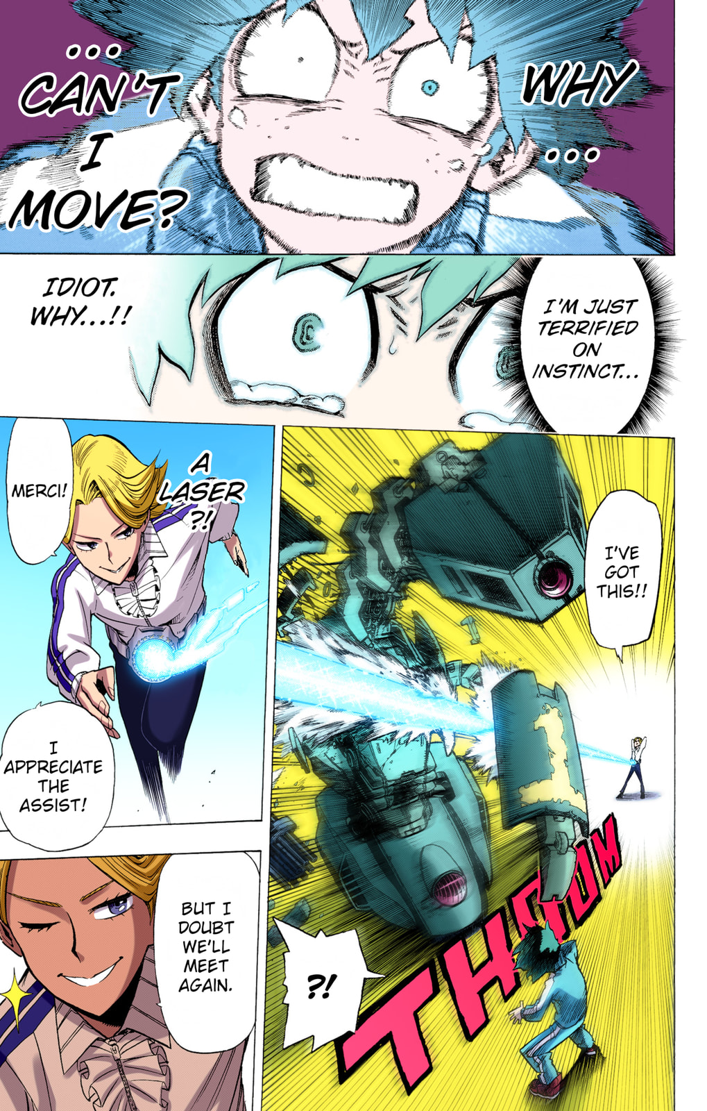 Read My Hero Academia (Colored) chapter 3 image 14 on Lezhin