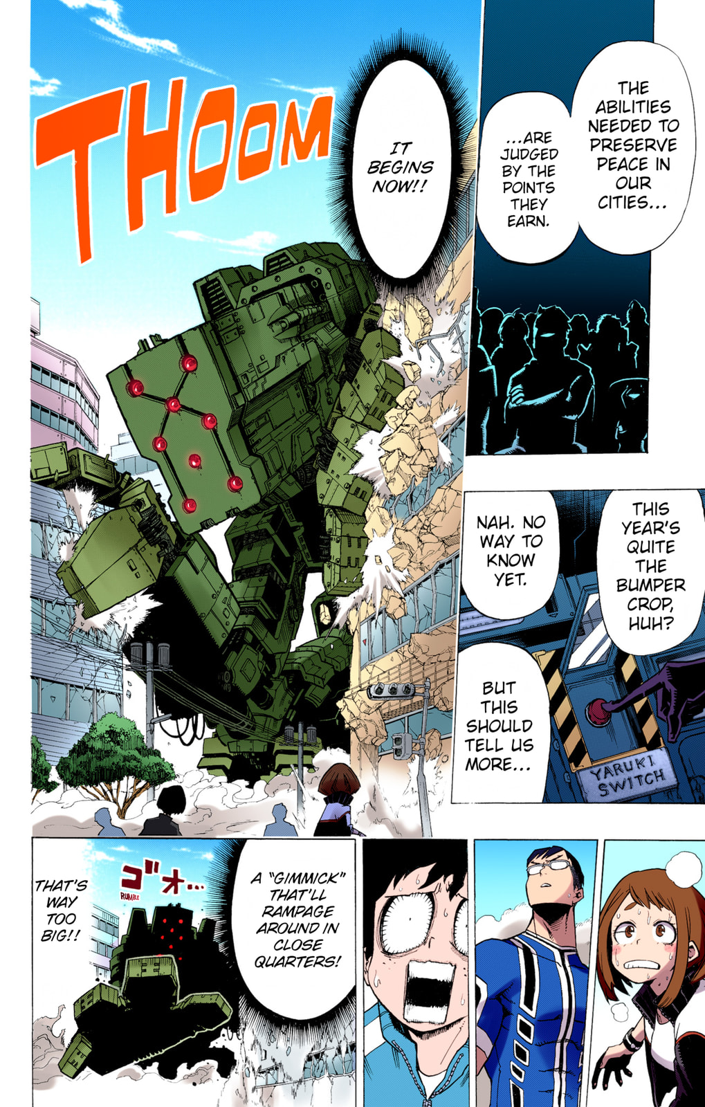 Read My Hero Academia (Colored) chapter 3 image 17 on Lezhin