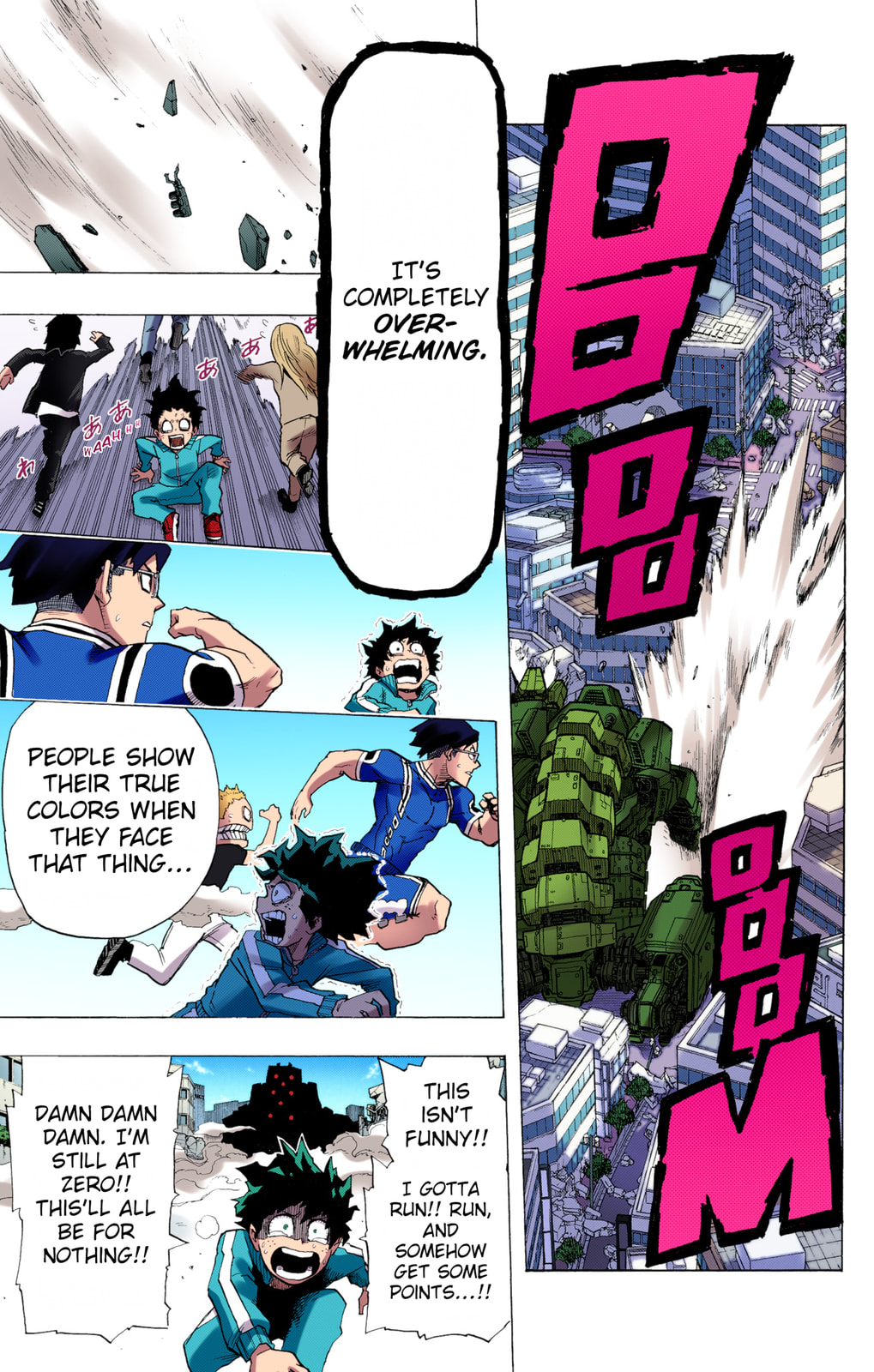 Read My Hero Academia (Colored) chapter 3 image 18 on Lezhin