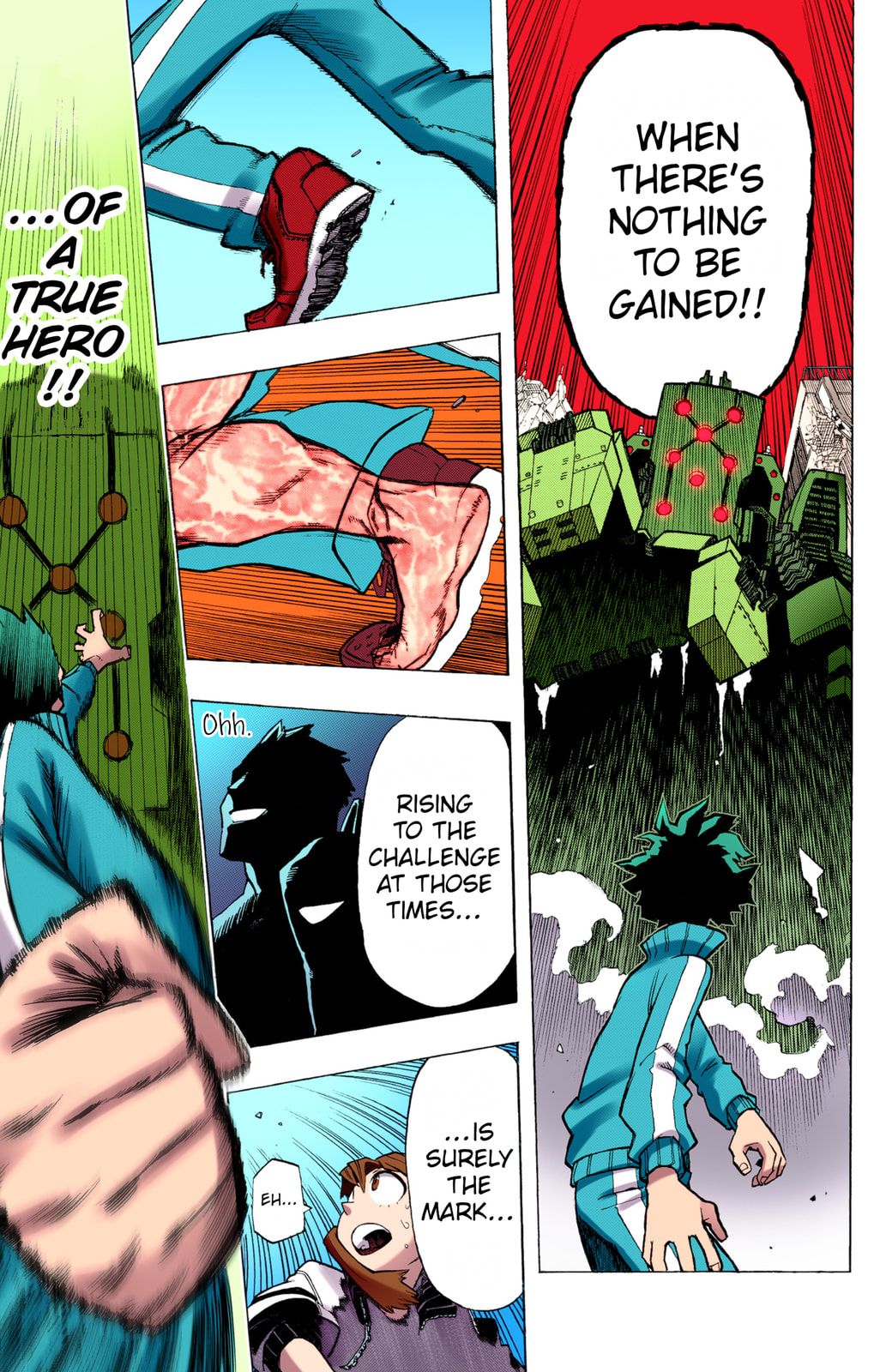 Read My Hero Academia (Colored) chapter 3 image 20 on Lezhin