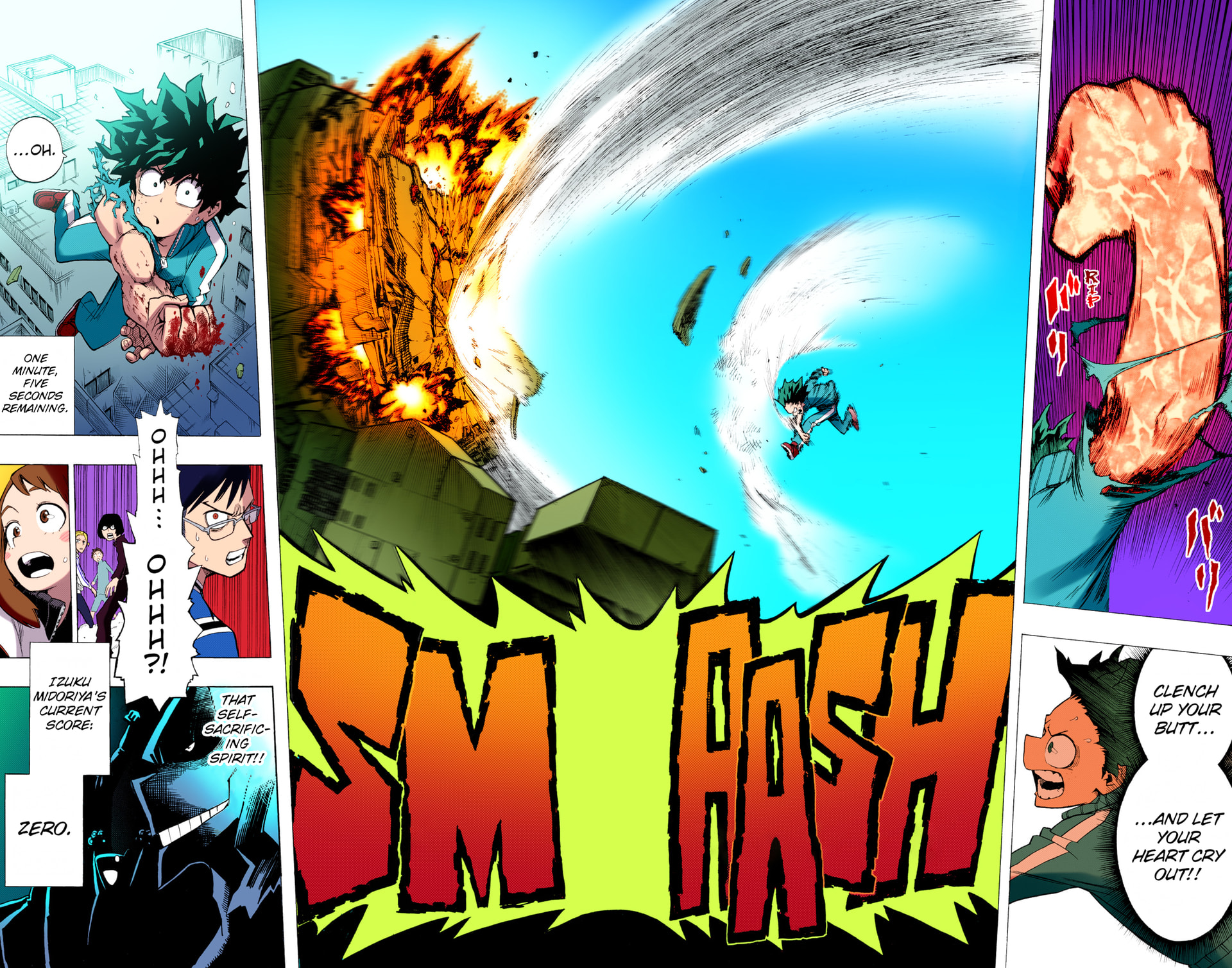 Read My Hero Academia (Colored) chapter 3 image 21 on Lezhin