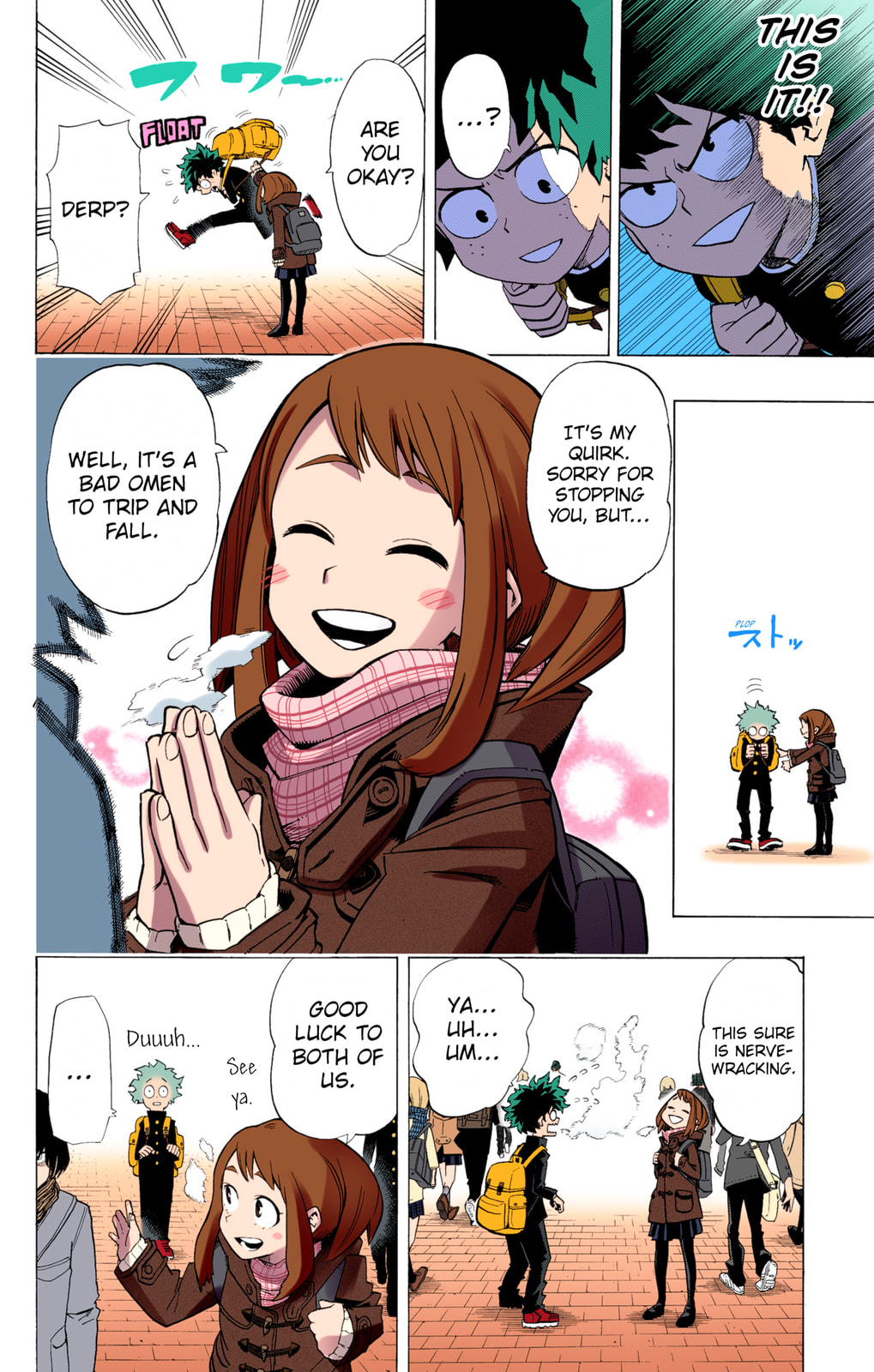 Read My Hero Academia (Colored) chapter 3 image 3 on Lezhin