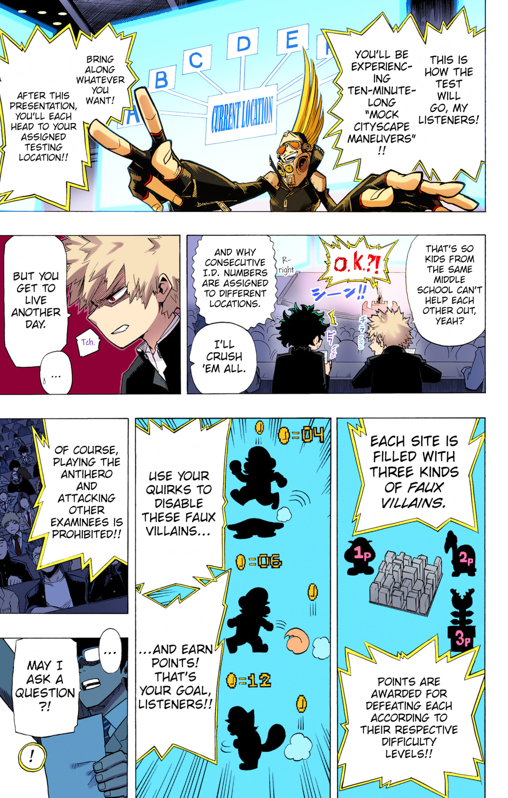 Read My Hero Academia (Colored) chapter 3 image 6 on Lezhin