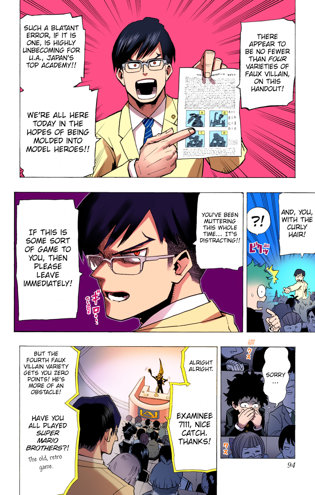 Read My Hero Academia (Colored) chapter 3 image 7 on Lezhin