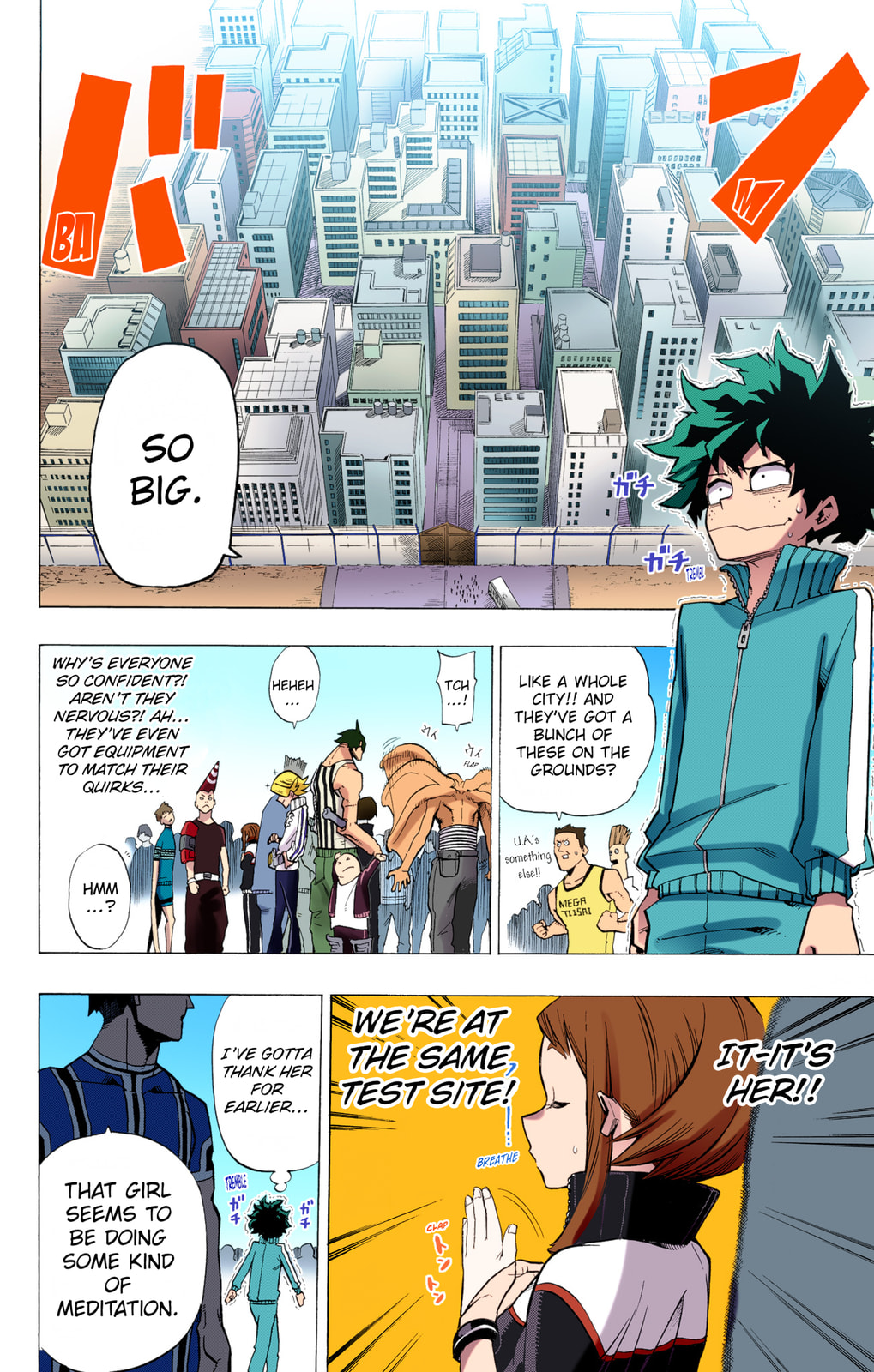 Read My Hero Academia (Colored) chapter 3 image 9 on Lezhin