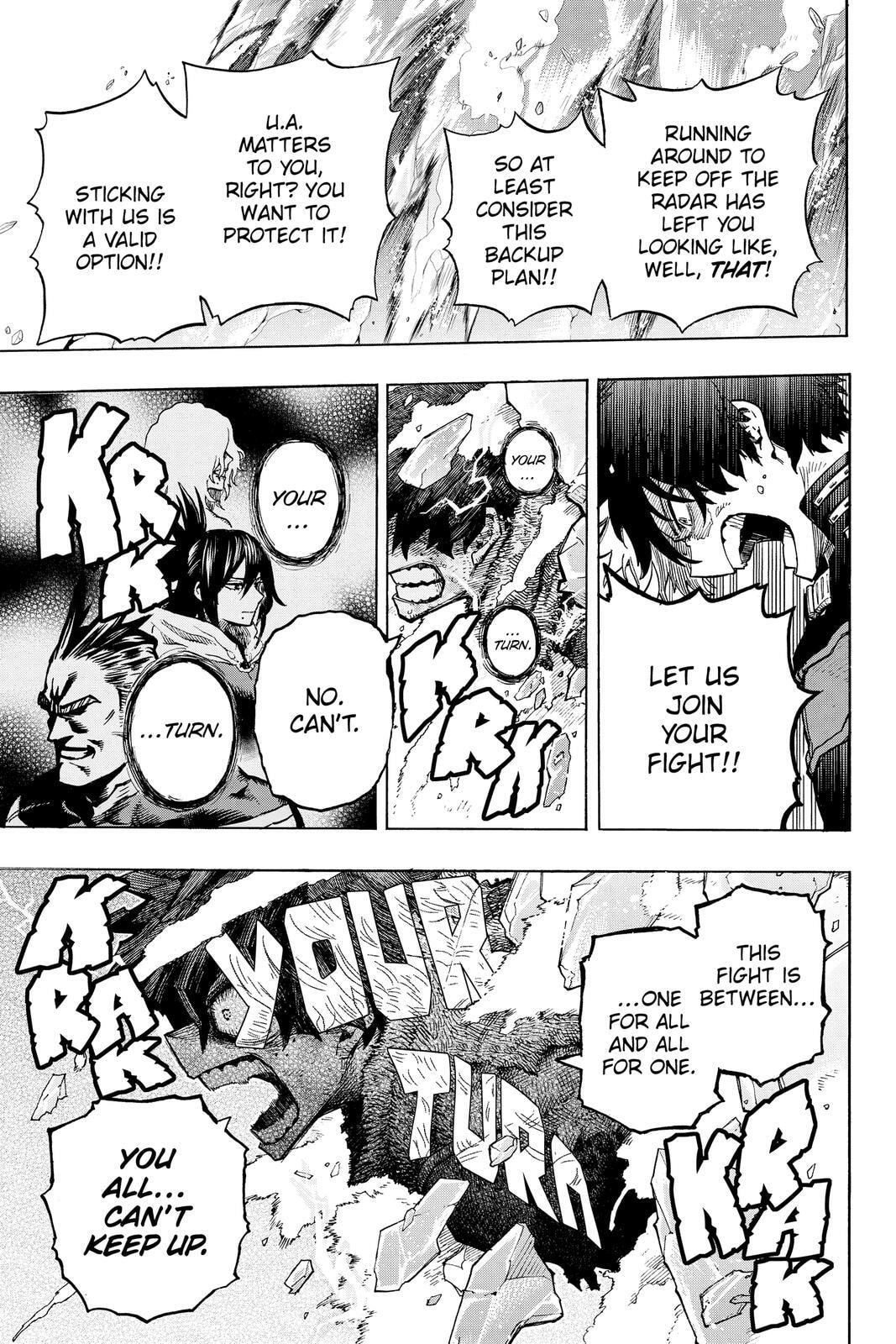 Read My Hero Academia (Colored) chapter 321 image 4 on Lezhin