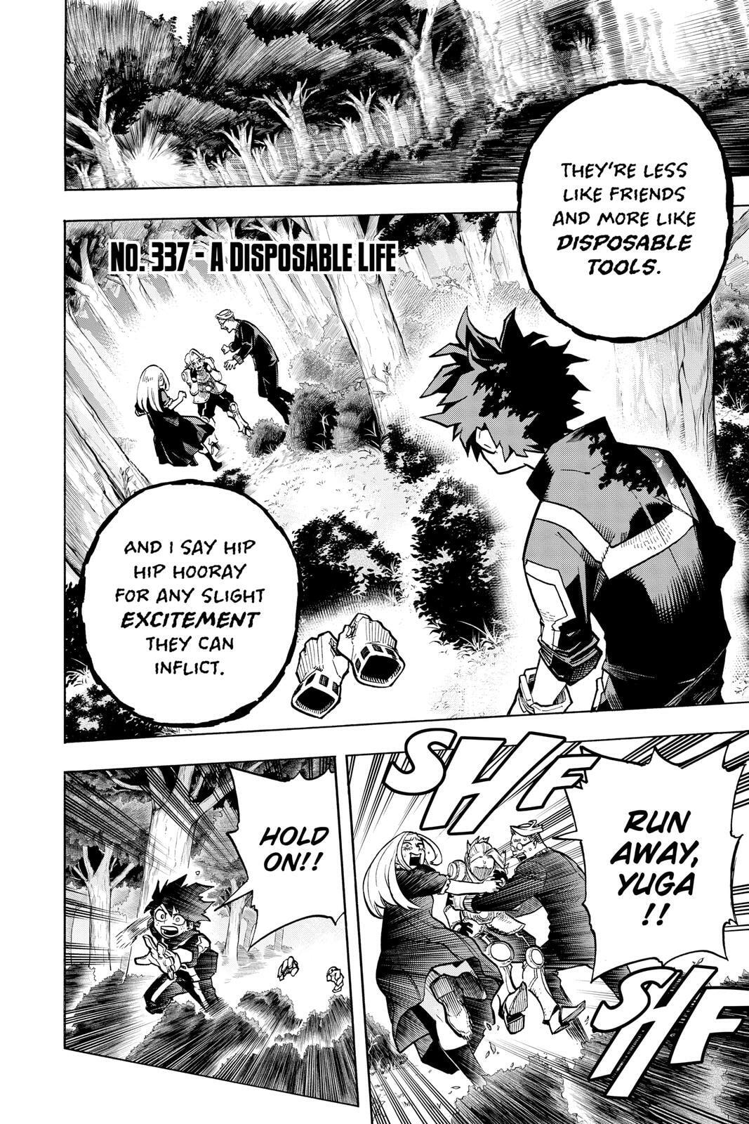 Read My Hero Academia (Colored) chapter 337 image 1 on Lezhin