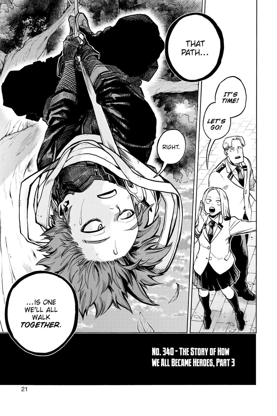 Read My Hero Academia (Colored) chapter 340 image 20 on Lezhin